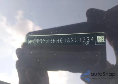 2017 Toyota Highlander Limited z USA, uszkodzony, nr VIN 5TDYZRFH6HS221234